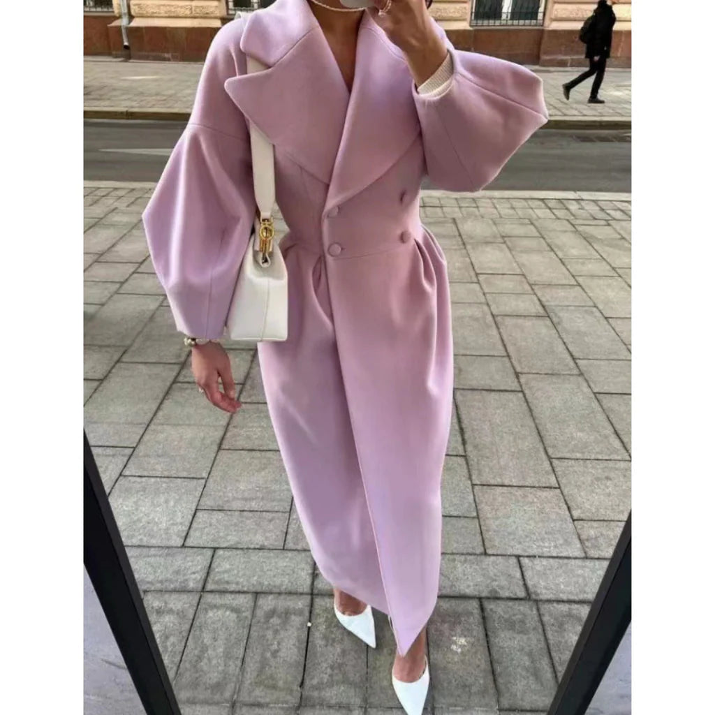 Women's Luxury Trench Long Coat