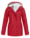 Windproof Rain Jacket Women