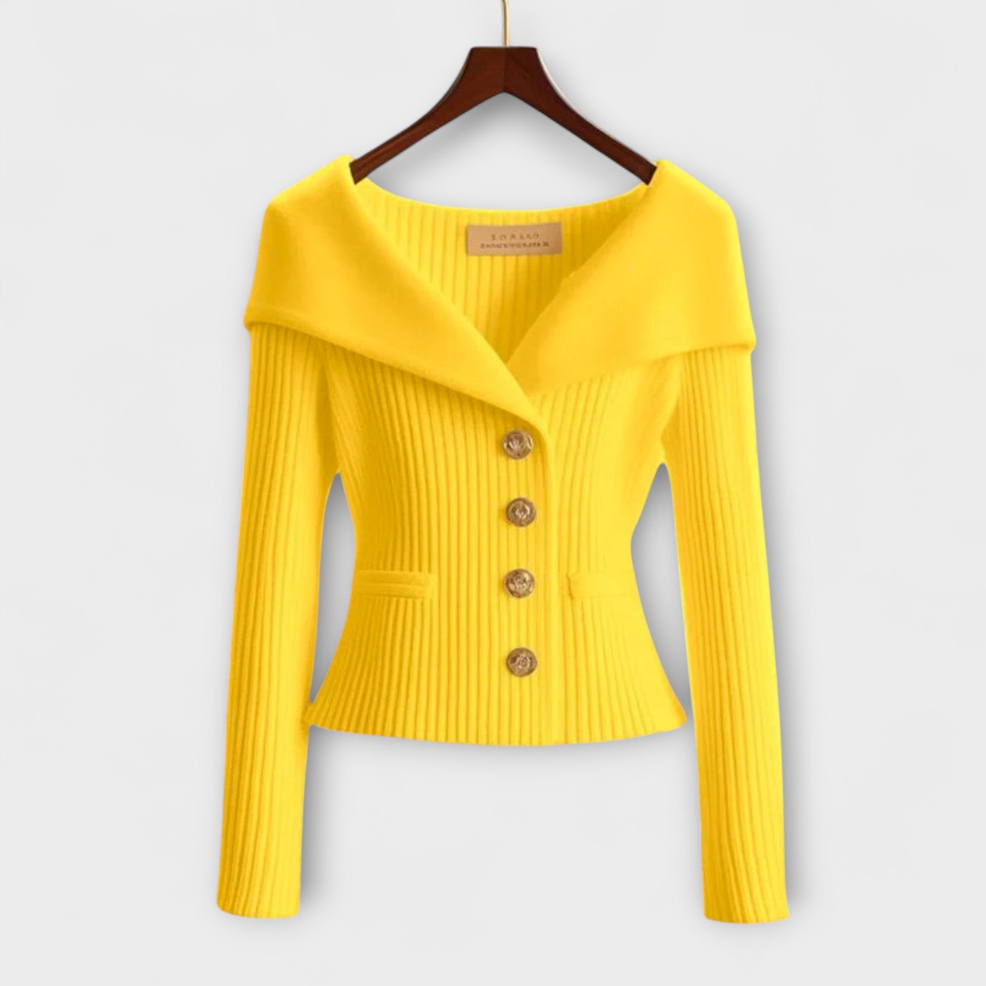 Warm Textured Knit Jacket for Women