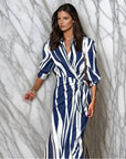 Classic Cut Floor Length Gown Dress