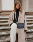 Refined Leather Shoulder Bag