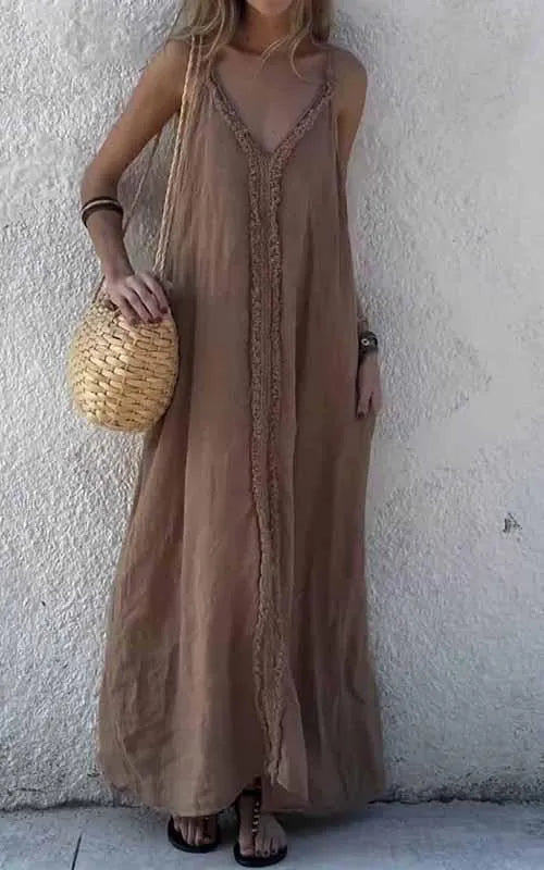 Sleek Modern Slip Dress with Delicate Vibe