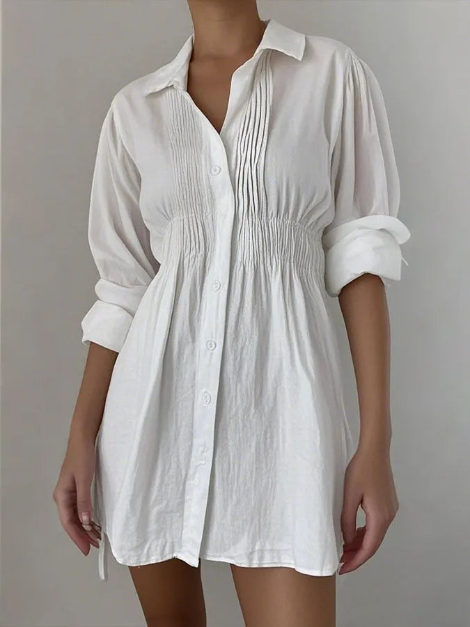 White Whisper Tunic Dress