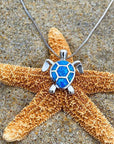 Sea Turtle Necklace and Earring Set