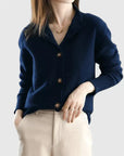 Adele Cardigan Sweater | Soft Knit, Collared Design for Women 3