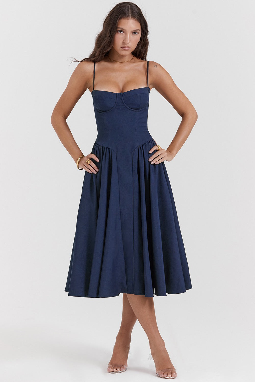 Vintage Cross-Border Fashionable Tank Long Dress