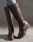 Ava Women's Knee High Boots | Classic Design, Orthopedic Support 3