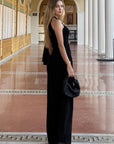 Flowy Sleeveless Longline Maxi Dress
