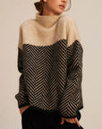 Elodie Cozy Turtleneck Knit Sweater