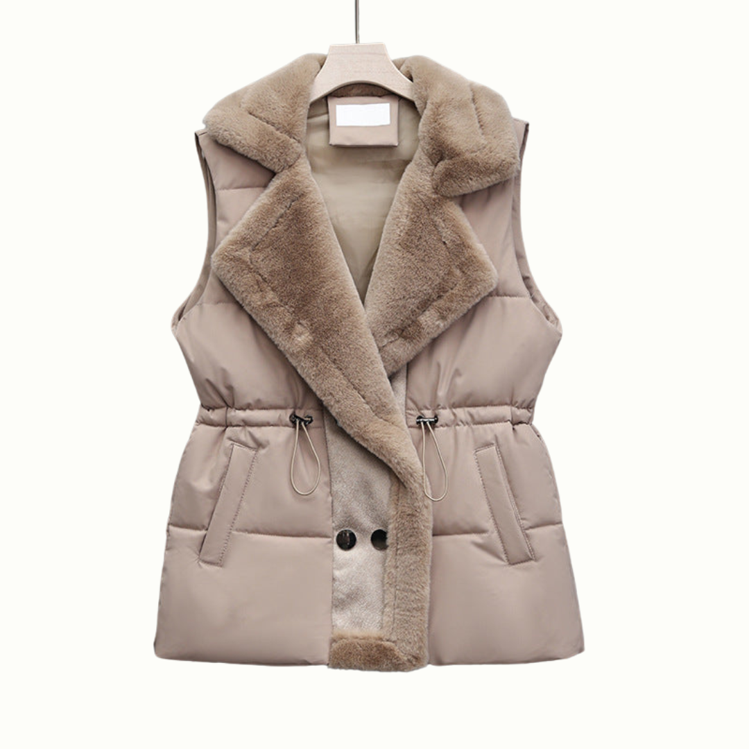 Sleek Quilted Down Puffer Jacket