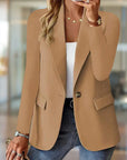 Chic Structured Fit Blazer Jacket