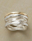 Bohemian Hollow Silver Ring