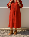 Everyday Shirt Dress with Relaxed Silhouette