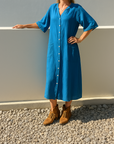 Everyday Shirt Dress with Relaxed Silhouette
