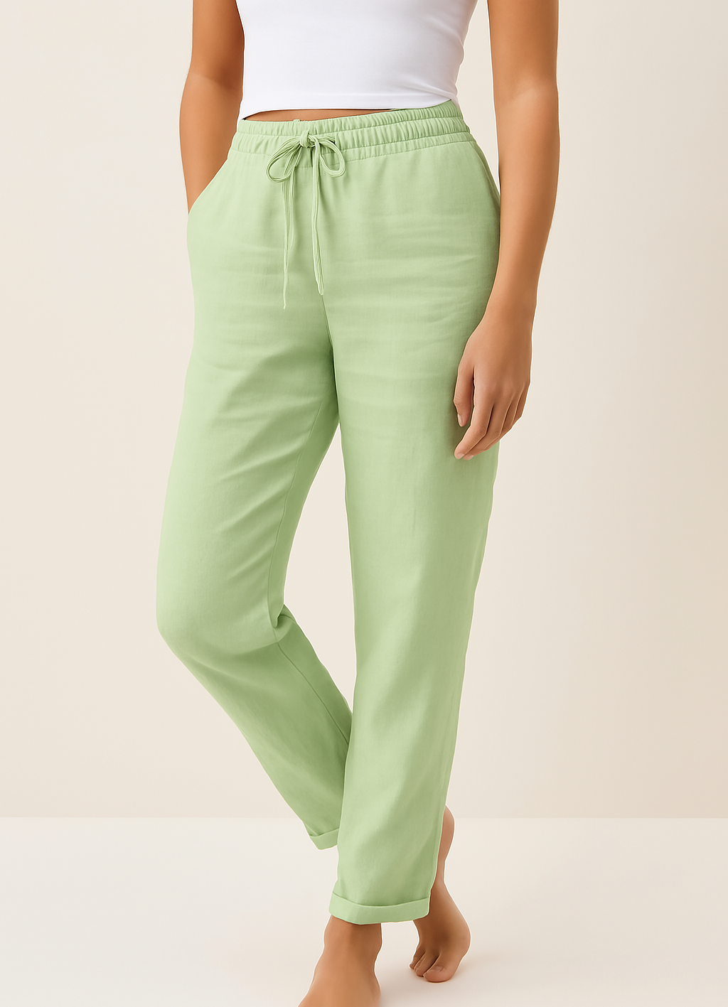 Wide Leg Lounge Trousers