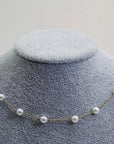 Layered Gold Necklace with Pearl Accent VIP