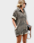 Wild Style Shirt Jumpsuit