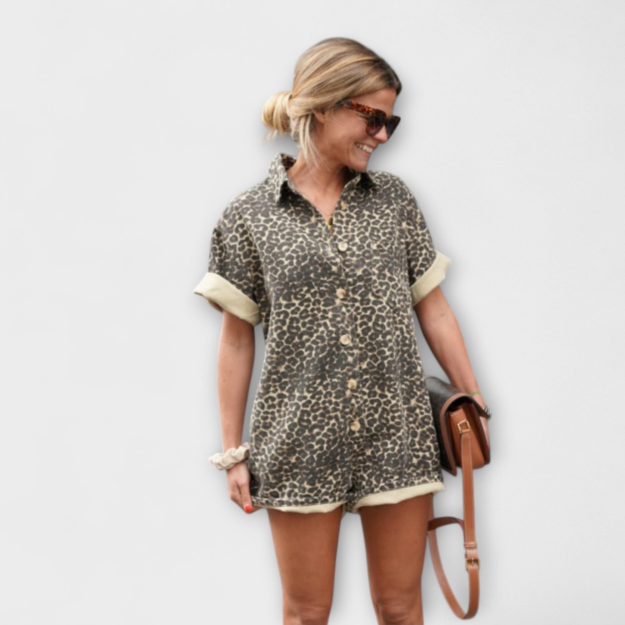 Wild Style Shirt Jumpsuit