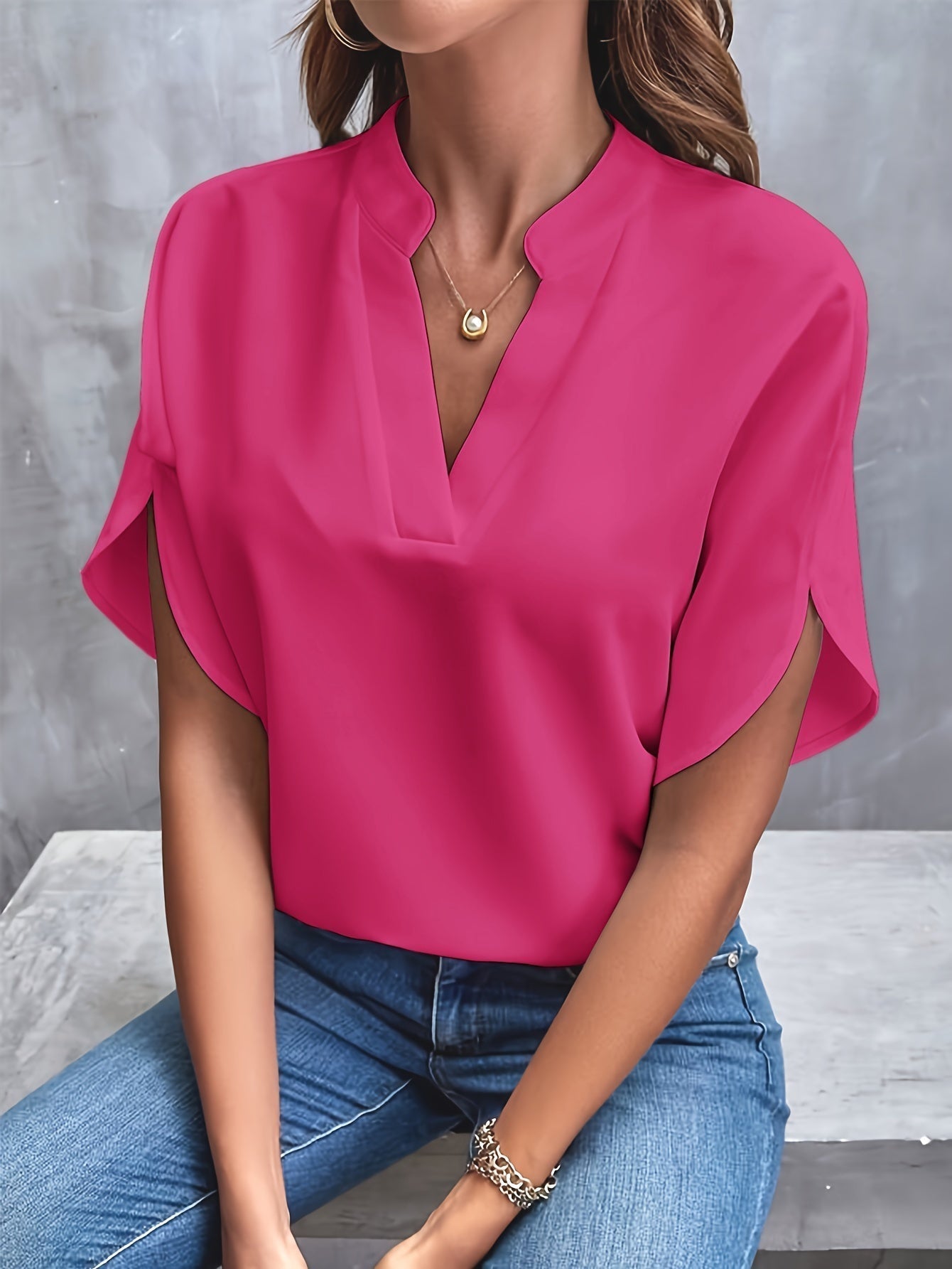 Silky Luxurious Elegant Blouse