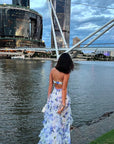 Flowy Ruffle Hem Elegant Dress