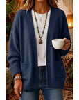 Evangeline Long Cardigan | Lightweight, Open-Front Layer with Pockets 3