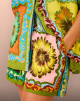 Bloom Print Matching Shorts Set