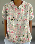 Lightweight Floral Print Shirt