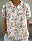 Lightweight Floral Print Shirt