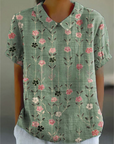 Lightweight Floral Print Shirt