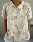Lightweight Floral Print Shirt