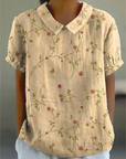 Lightweight Floral Print Shirt