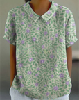 Lightweight Floral Print Shirt