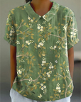 Lightweight Floral Print Shirt