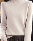 Frances Black Turtleneck Sweater | Soft Knit, Relaxed Fit 12