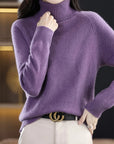 Frances Black Turtleneck Sweater | Soft Knit, Relaxed Fit 2