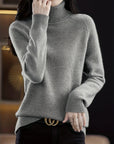 Frances Black Turtleneck Sweater | Soft Knit, Relaxed Fit 3