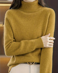 Frances Black Turtleneck Sweater | Soft Knit, Relaxed Fit 4