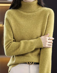 Frances Black Turtleneck Sweater | Soft Knit, Relaxed Fit 6