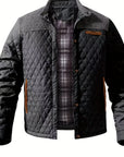 Gideon Quilted Jacket | Lightweight Insulation, Stand-Collar Design 5