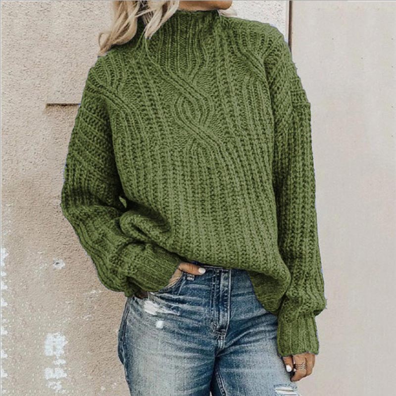 Cozy Twist Cable Knit Sweater