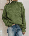 Cozy Twist Cable Knit Sweater