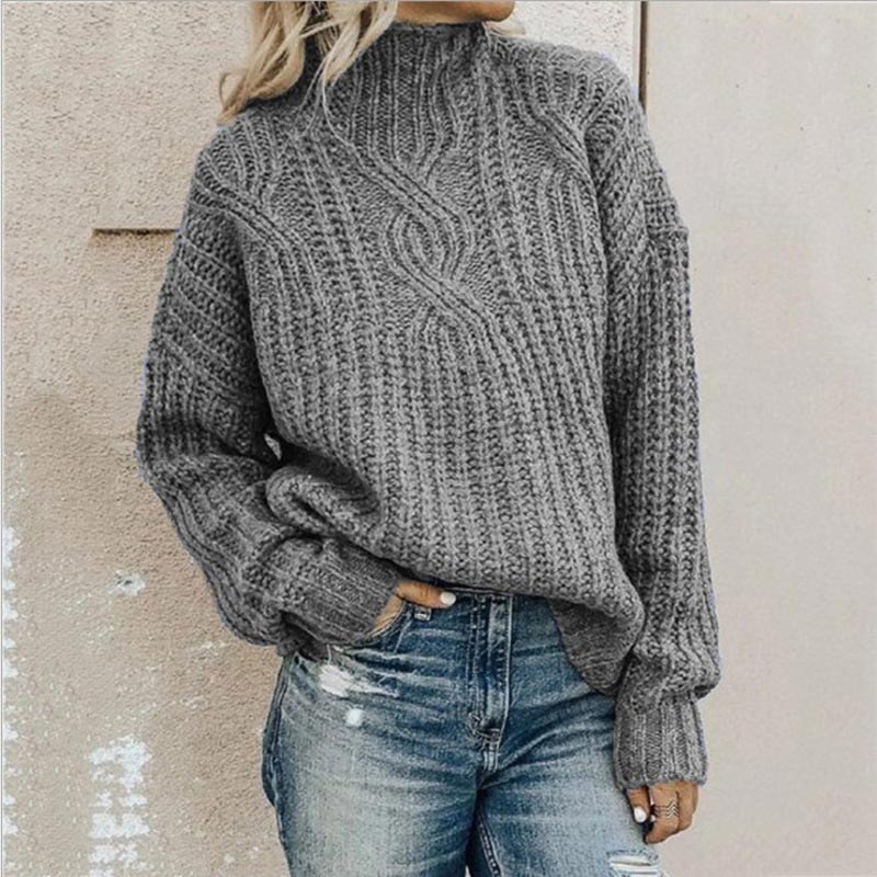 Cozy Twist Cable Knit Sweater