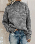 Cozy Twist Cable Knit Sweater