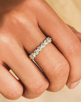 Dainty Adjustable Daisy Flower Ring