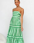 Flowy Full-Length Evening Dress