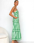 Flowy Full-Length Evening Dress