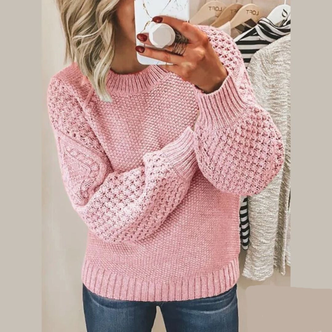 Imara Soft Textured Knit Sweater