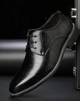 Jasper Men's Dress Shoes | Comfortable Black Lace-Up Design 0