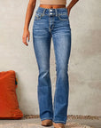 Jovara Wide Leg Jeans | High Waisted, Relaxed Fit, Black Wide Leg 0
