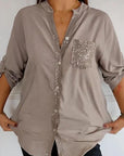 Glam Top with a Sophisticated Edge
